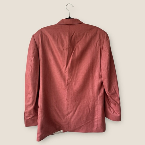 Oscar de la Renta Silk Wool Blend Sport Blazer 40R - Picture 6 of 15